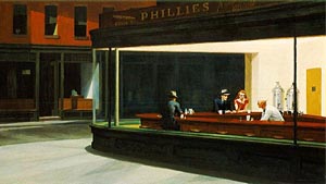 Nighthawks by Edward Hopper